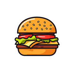 Burger Logo, Fast food logo
