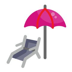 Sun Lounger Icon