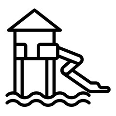 Water Park Icon