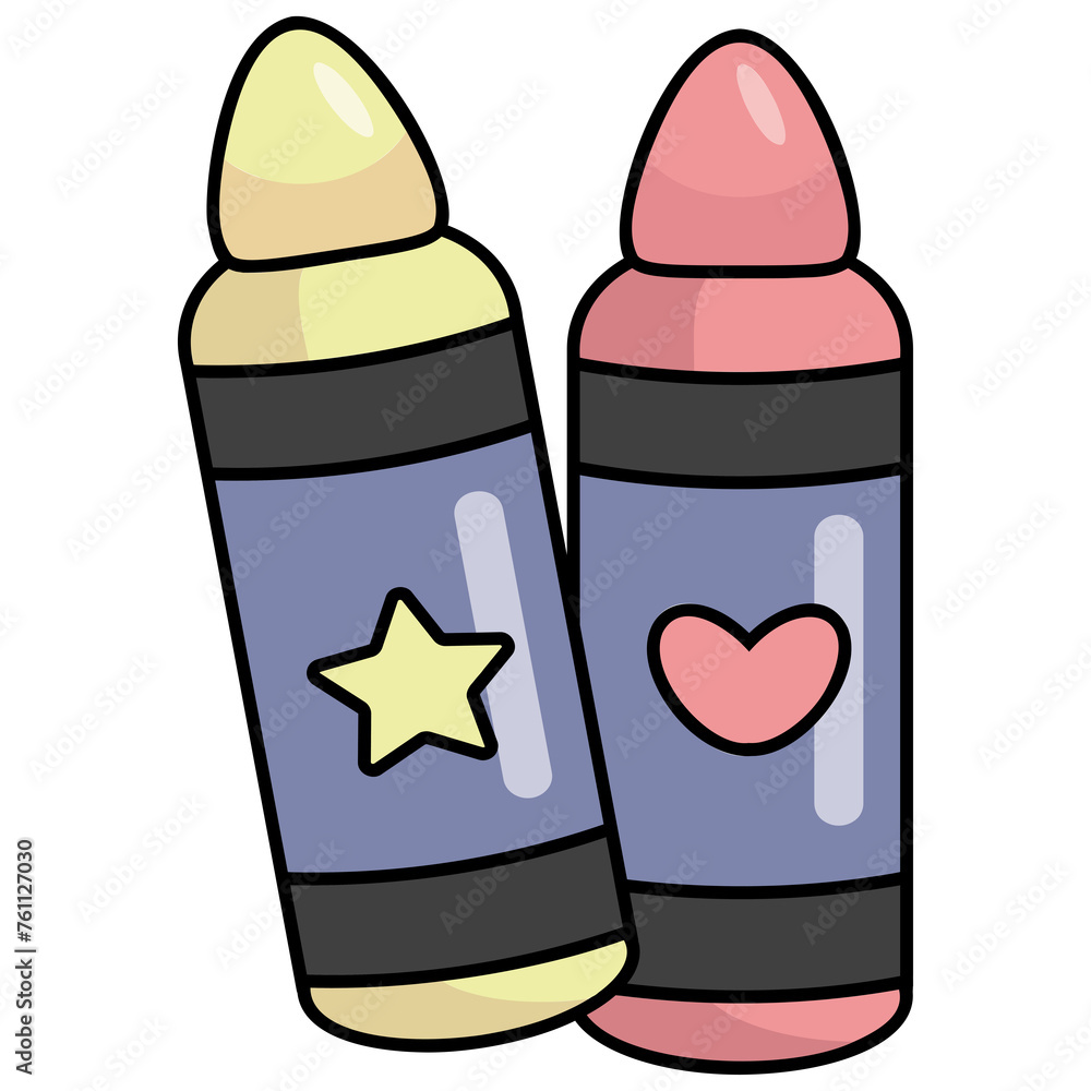 Sticker Crayon Sticker