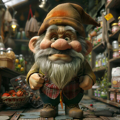 an apple-buying dwarf 4
