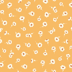 Abstract floral pattern perfect for textile design,