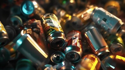 A of empty energy drink cans and discarded snack wrappers a tribute to the fuel of dedicated gamers.