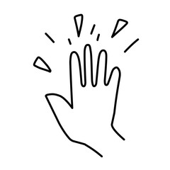 high five icon