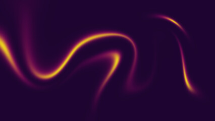 abstract gradient color of dark purple and bright yellow liquid style wallpaper with copy space