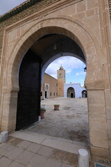 Naklejka premium qayeawan, tunisia