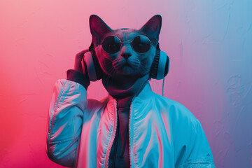 DJ cat