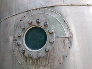 chemical liquid storage tank observation hole