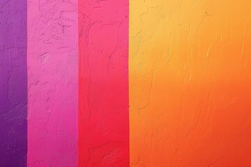 Close Up of Rainbow Colored Wall