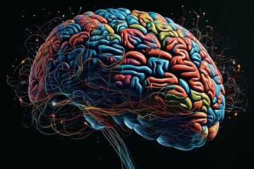 3d rendered illustration of a brain