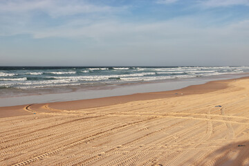 Atlantic ocean, close Lake Rose, Senegal, West Africa