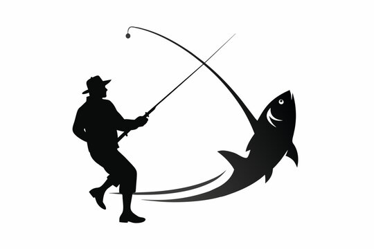 Fisherman Silhouette Images – Browse 1,272 Stock Photos, Vectors, and  Video