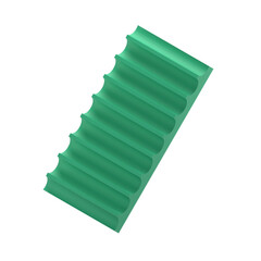 Green 3D pattern Object