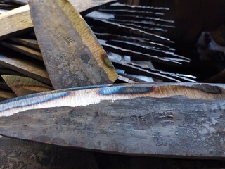 Blacksmithing Handmade Knife