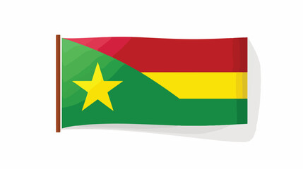 Guyana Flag Vector Icon  Illustration flat vector 