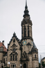 Fototapeta premium The Evangelical-reformed Church leipzig germany