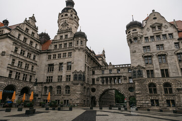 New town hall Leipzig Germany