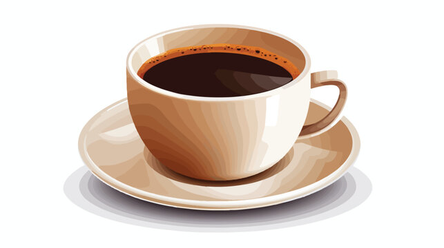 High definition three dimensional render of a cup of