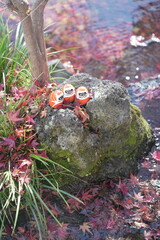 Japanese traditional dharma dolls