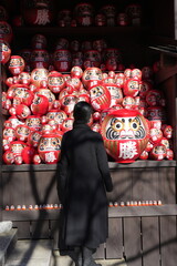 Japanese traditional dharma dolls