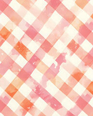 watercolor monochrome plaid bakcground