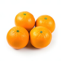 Organic, natural, fresh and healthy oranges white fruit background 