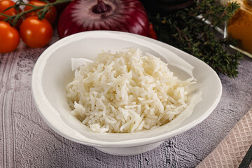 Indian cuisine Steamed basmati rice