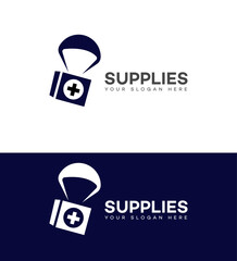 Medical supplies logo Icon Brand Identity Sign Symbol Template 