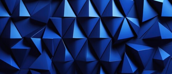 Fototapeta premium Abstract texture dark blue background banner illustration