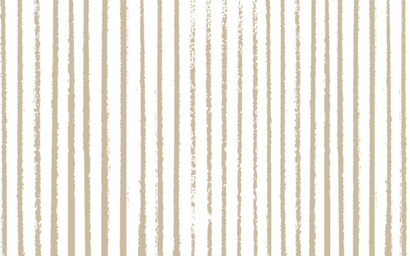 Vector brush strokes. Set of grunge edges. Grunge borders. Grunge lined vector texture. Seamless grunge brown stripes. Vector illustration