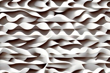White background, abstract seamless pattern. Generative AI