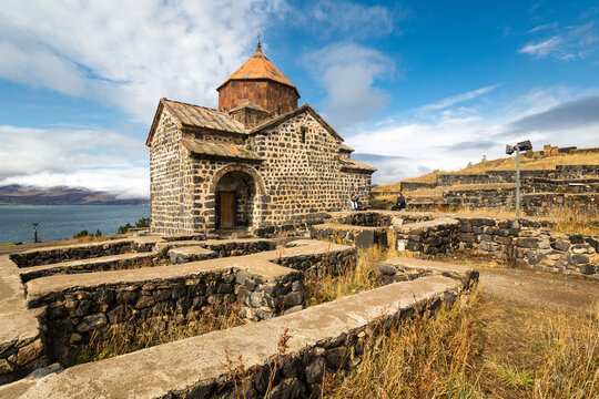View of Sevanavank in Armenia