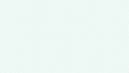 ミントグリーンの小さい水玉模様のパターン - シンプルでかわいいドット柄の背景･バナー素材 - 16:9
 - obrazy, fototapety, plakaty
