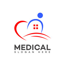 Plus medical logo Icon Brand Identity Sign Symbol Template 