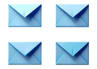 set of envelopes - Powered by Adobe