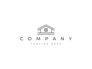 creative real estate property logo design