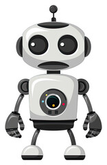 Robotics Software for Automated Tasks. Isolated on a Transparent Background. Cutout PNG.
