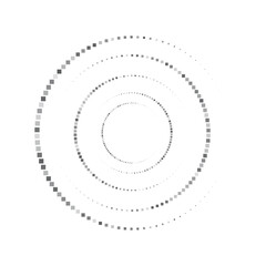 Circle Halftone Vector Art, Icons and Graphics
