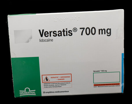 Boite de pansements adh&eacute;sif de chez  Grunenthal