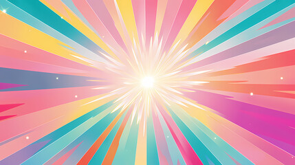 Soft light radial design