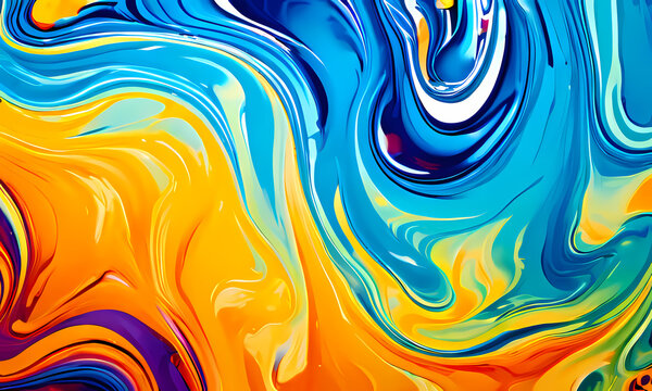 abstract background with waves