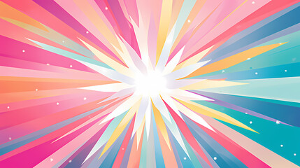 Soft light radial design