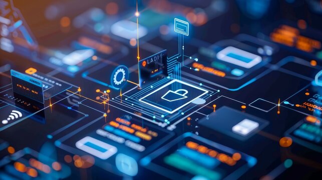 Secure online payment platform employing advanced cybersecurity measures