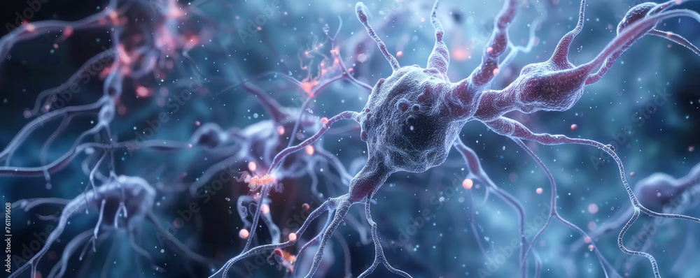 Poster neuron and synapse structure