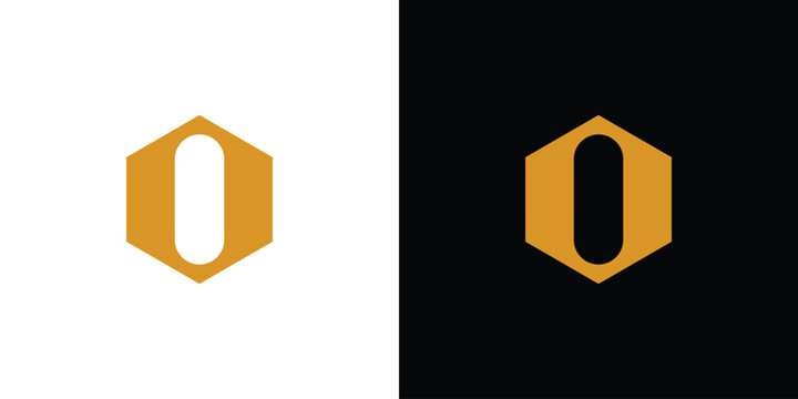 Simple and modern O logo design