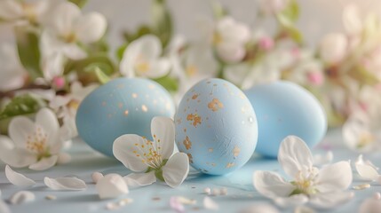 Easter, Easter eggs, lie on the table, background, back, spring decoration
