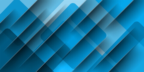 abstract geometric dynamic shapes composition on the light blue background. Basic RGB