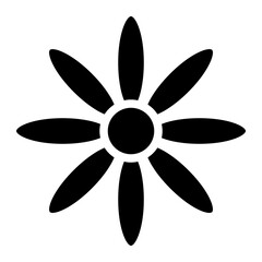Obraz premium flower icon