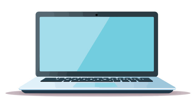 laptop icon isolated white background