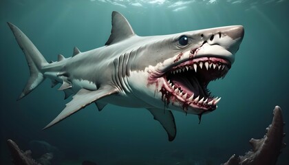 A Zombie Shark Use Your Imagination